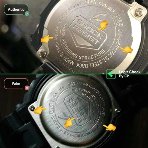 is my new g shock ga-110a watch a fake|g shock watch identification check.